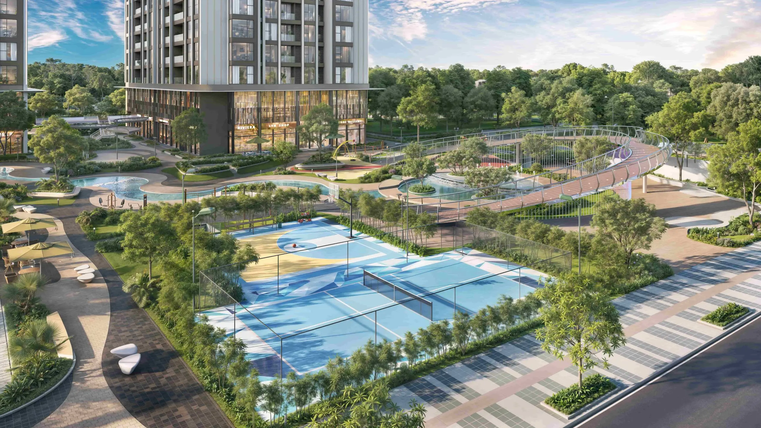 Sân thể thao - tiện ích trong nhà Greenera Southmark